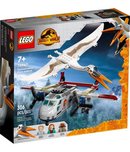 LEGO Jurassic Word 76947 Quetzalcoatlus Plane Ambush